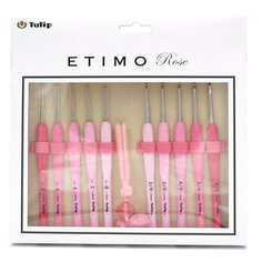 Набор сверхтонких крючков для вязания ETIMO Rose, Tulip, TEL-001e