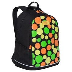 Рюкзак школьный Grizzly RG-063-5, для девочек,черный