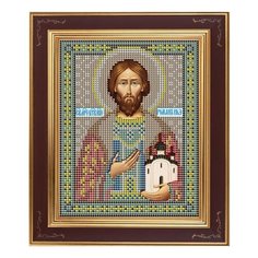 Набор для вышивания бисером Икона Св. Роман 12 х 15 см М230 Galla Collection