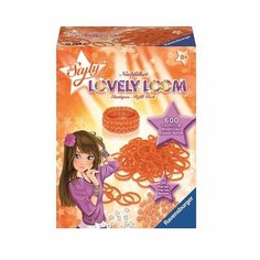 Ravensburger Набор оранжевых резиночек для плетения браслетов, 600 шт. 18294