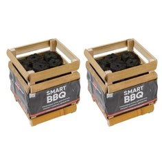 SMART BBQ2, кокосовый уголь для гриля и барбекю Mirus Group