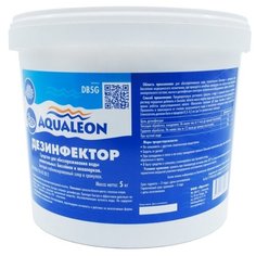 Aqualeon / Дезинфектор БСХ быстрый стаб. хлор в гранулах (ударный). 5кг.
