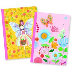 Набор блокнотов Djeco "Роуз", 2 штуки (DD03591)