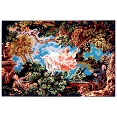 Канва жесткая с рисунком Веселые качели 130 х 90 см 12.460 Gobelin L, Diamant