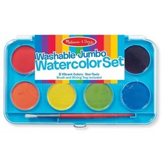 Melissa&Doug Краски с кисточкой, 8 цветов