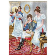 Строчка в альбом Рисунок на канве 37/49 37х49 (28х40) Матренин Посад 1676