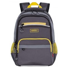 RB-054-5 Рюкзак школьный (/2 серый) Grizzly