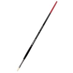 Кисть для акрила Amsterdam 352L жесткая синтетика плоская удлиненная ручка длинная №6 Royal Talens