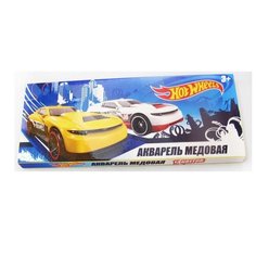 Акварель медовая 12 цветов Hot Wheels Centrum