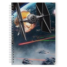 Тетрадь 48 листов в клетку с рисунком Star Wars роботы Drabs