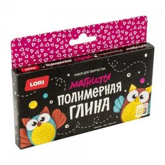 Полимерная глина. Магниты "Совушки" Lori