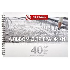 Альбом для Графики А4 210*297 Royal Talens Art Creation 40л 160г/м на гребне Satin TAC931711 5618914