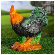Садовая фигура "Петух на траве" 24*13*25 1562201 Хорошие сувениры
