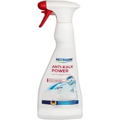Очиститель Heitmann от извести для акриловых ванн, душевых кабин и смесителей ANTI-KALK POWER, 500 мл