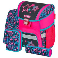 Herlitz Ранец школьный Loop Plus Stars с наполнением 50032464