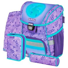 Herlitz Ранец школьный Loop Plus Dolphins с наполнением 50032457