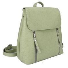 Рюкзак OrsOro, искусственная кожа, фисташковый