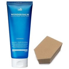 LADOR Увлажняющий экспресс-бальзам для волос WONDER BALM, 200мл + спонж