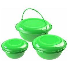 Набор посуды для пикника InHome, 10 предметов