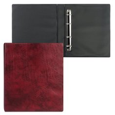 Альбом для монет и купюр на 4-х кольцах, 230х265х40 мм, "Оптима", без листов, М9-05 Топ спин