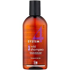 Sim Sensitive SYSTEM 4 Mild Climbazole Shampoo 3 Терапевтический шампунь №3 для чувствительной кожи головы, 215 мл