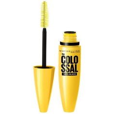 Maybelline New York Тушь для ресниц Volum Express The Colossal 100% Black, экстрачерный
