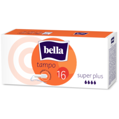 Bella тампоны Tampo super plus easy twist, 4 капли, 16 шт.