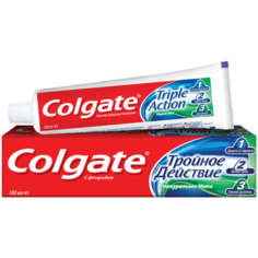 Зубная паста Colgate Тройное действие Натуральная мята комплексная, 100 мл