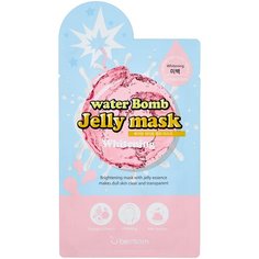 Berrisom Water Bomb Jelly Mask Осветляющая тканевая маска, 33 мл