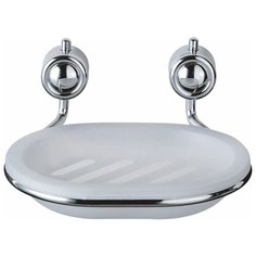 Мыльница Рыжий кот B0922, хром