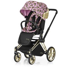 Прогулочная коляска Cybex Priam Lux by Jeremy Scott, cherubs pink