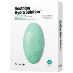 Dr.Jart+ Увлажняющая маска Капсула Красоты с алоэ вера Dermask Soothing Hydra Solution, 25 г, 5 шт.