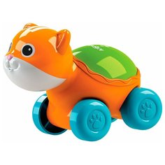 Развивающая игрушка Азбукварик Люленьки Котик Светяшка, оранжевый