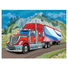 Белоснежка Картина по номерам "Лоун-Стар" 30х40 см (236-AS)