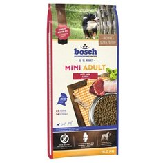 Сухой корм для собак Bosch Adult, при чувствительном пищеварении, ягненок 15 кг (для мелких пород)