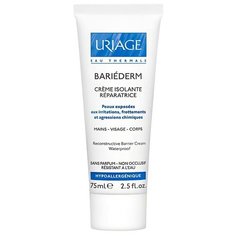 Крем для тела Uriage Bariederm Creme Isolante Reparatrice Изолирующий восстанавливающий крем для лица и тела, 75 мл