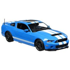 Легковой автомобиль Rastar Ford Shelby GT500 (49400) 1:14 34 см голубой