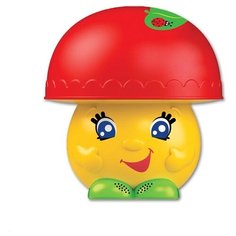 Развивающая игрушка Азбукварик Музыкальный грибок, желтый/красный