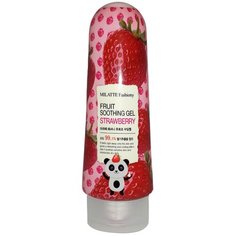 Гель для тела Milatte многофункциональный Fruit Soothing Gel Strawberry, 200 г