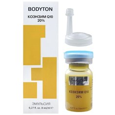 Bodyton Сыворотка коэнзим Q10 (20%) для лица, 8 мл
