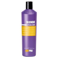 KayPro шампунь Blonde для придания яркости для светлых, обесцвеченных и мелированных волос, 350 мл