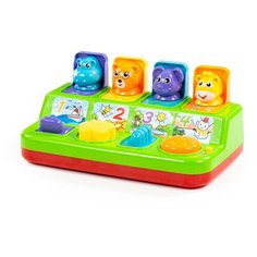 Развивающая игрушка Полесье Игра с сюрпризом, зеленый