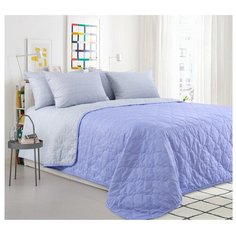 Покрывало Текс-Дизайн Нежная фиалка 200х210 см, сиреневый