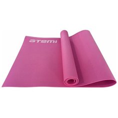 Коврик ATEMI AYM0256, 173х61х0.6 см розовый однотонный
