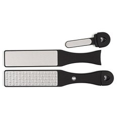 Пилка педикюрная ZINGER RC-4800, черный/серебристый