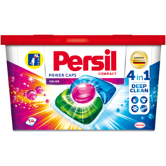 Persil капсулы Power Caps Color 4 in 1, контейнер, 14 шт.