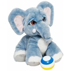 Интерактивная мягкая игрушка Giochi Preziosi Emotion Pets слон Lolly серый