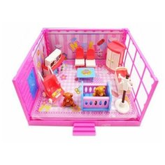 Игровой набор ABtoys Счастливые друзья - Детская комната PT-00912