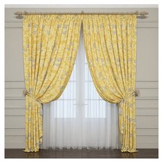 Фотошторы Сирень Классика 2 на ленте 260 см мультиколор