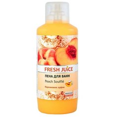 Fresh Juice Пена для ванн Pеach souffle , 1 л